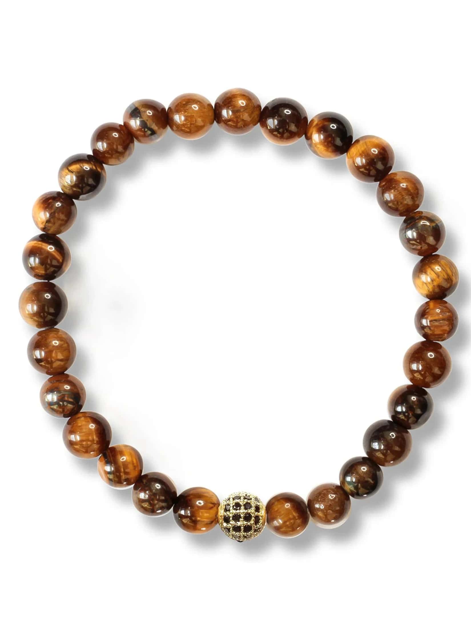 Brazalete Ojo de Tigre 6mm