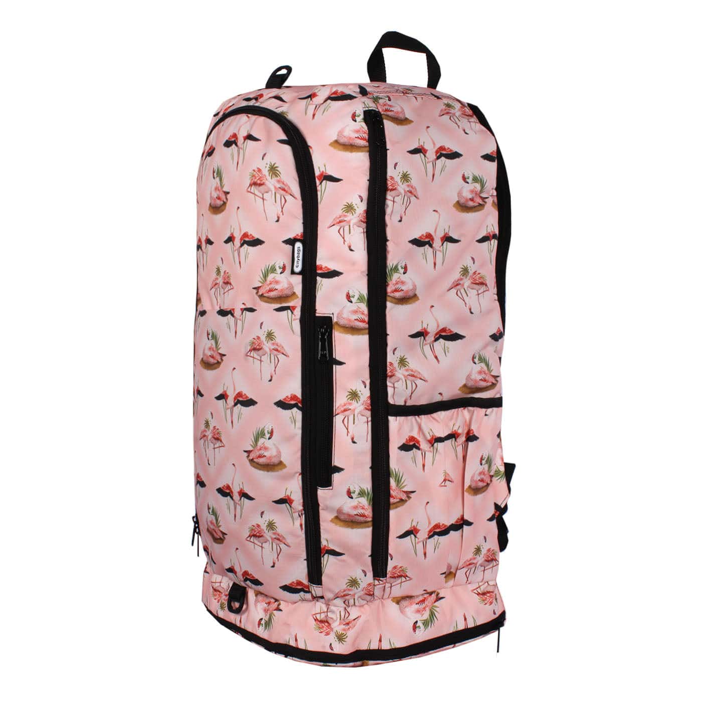 Morral Aventura ULTRA Plegable Estampado Flamencos Citybags Multicolor