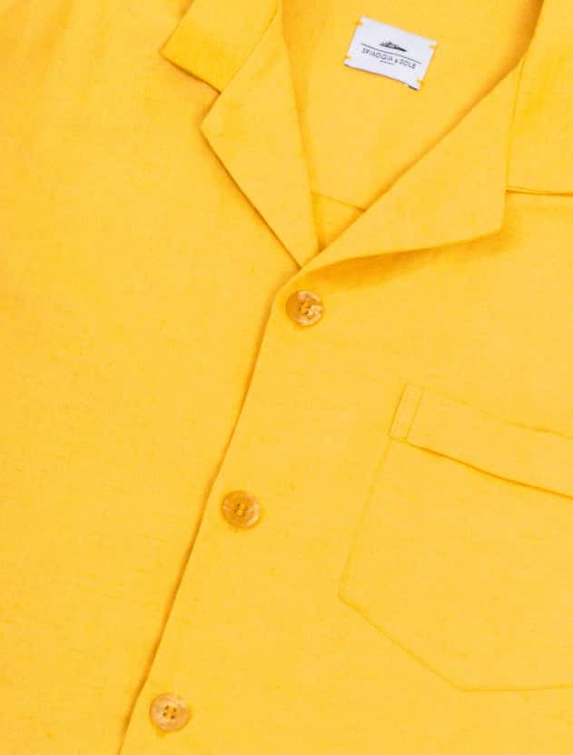 Portofino Curry Linen - Camisa - miniatura 5