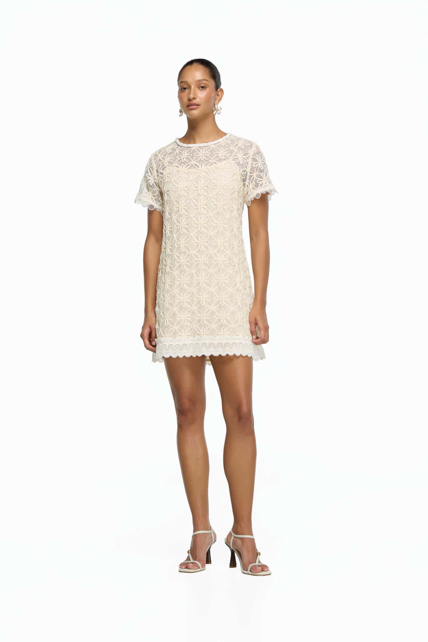KAELA MINI DRESS CREAM