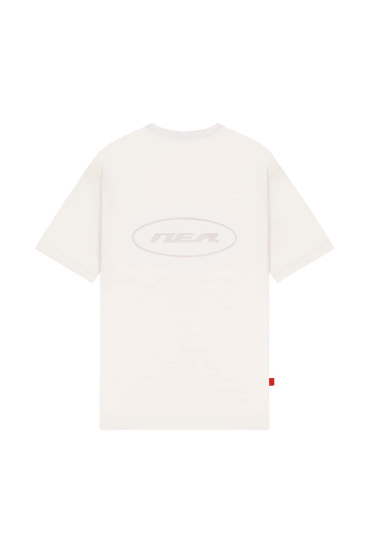 CAMISETA OVERSIZE CREW MARFIL NEA - miniatura 2