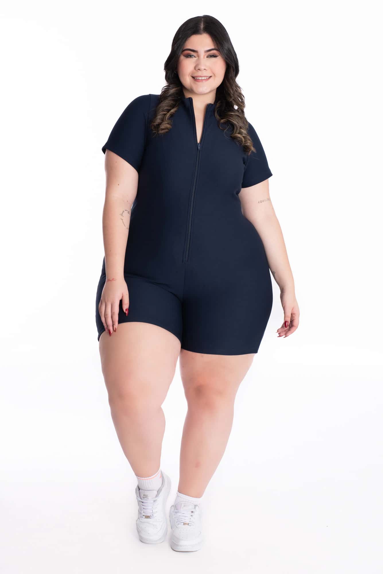 Enterizo Atenea Azul Oscuro