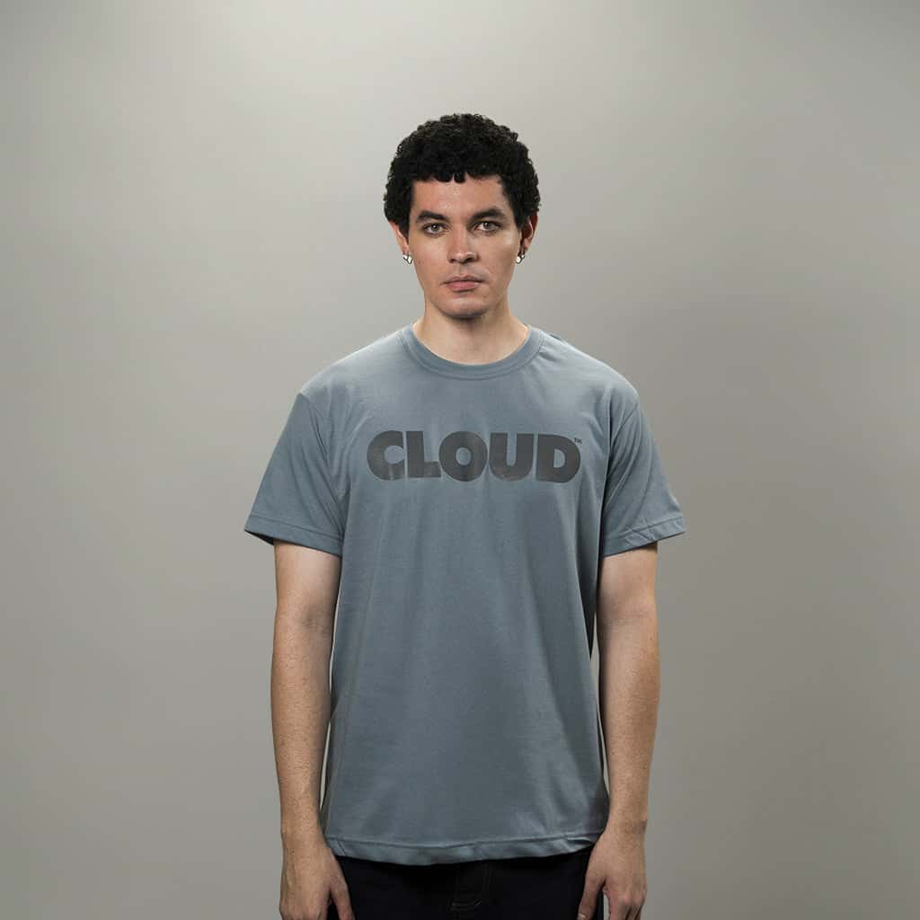 Camiseta BLOCK gris sobre gris (Regular fit) - miniatura 5
