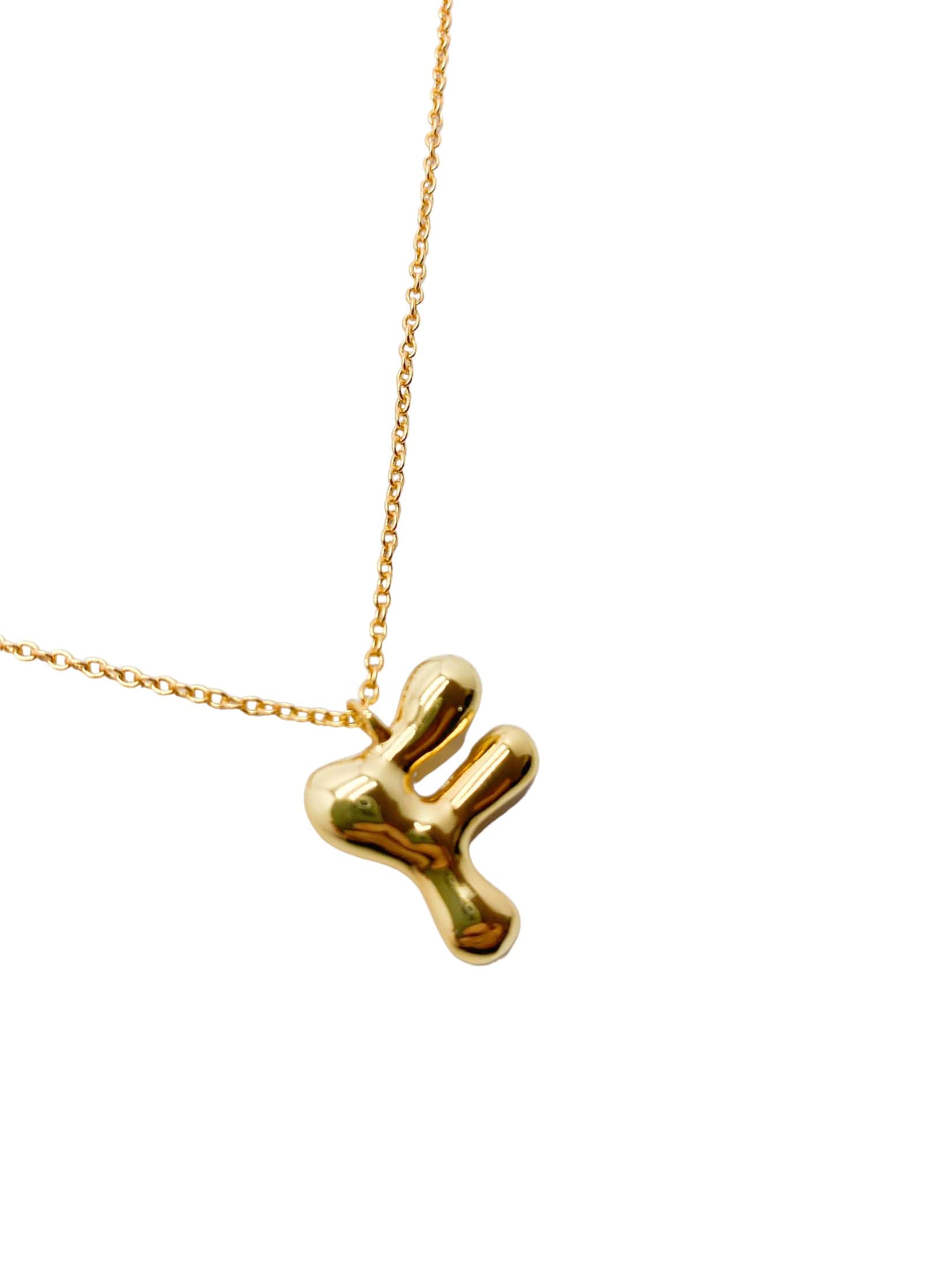 cadena letra cosmic water gold - miniatura 11