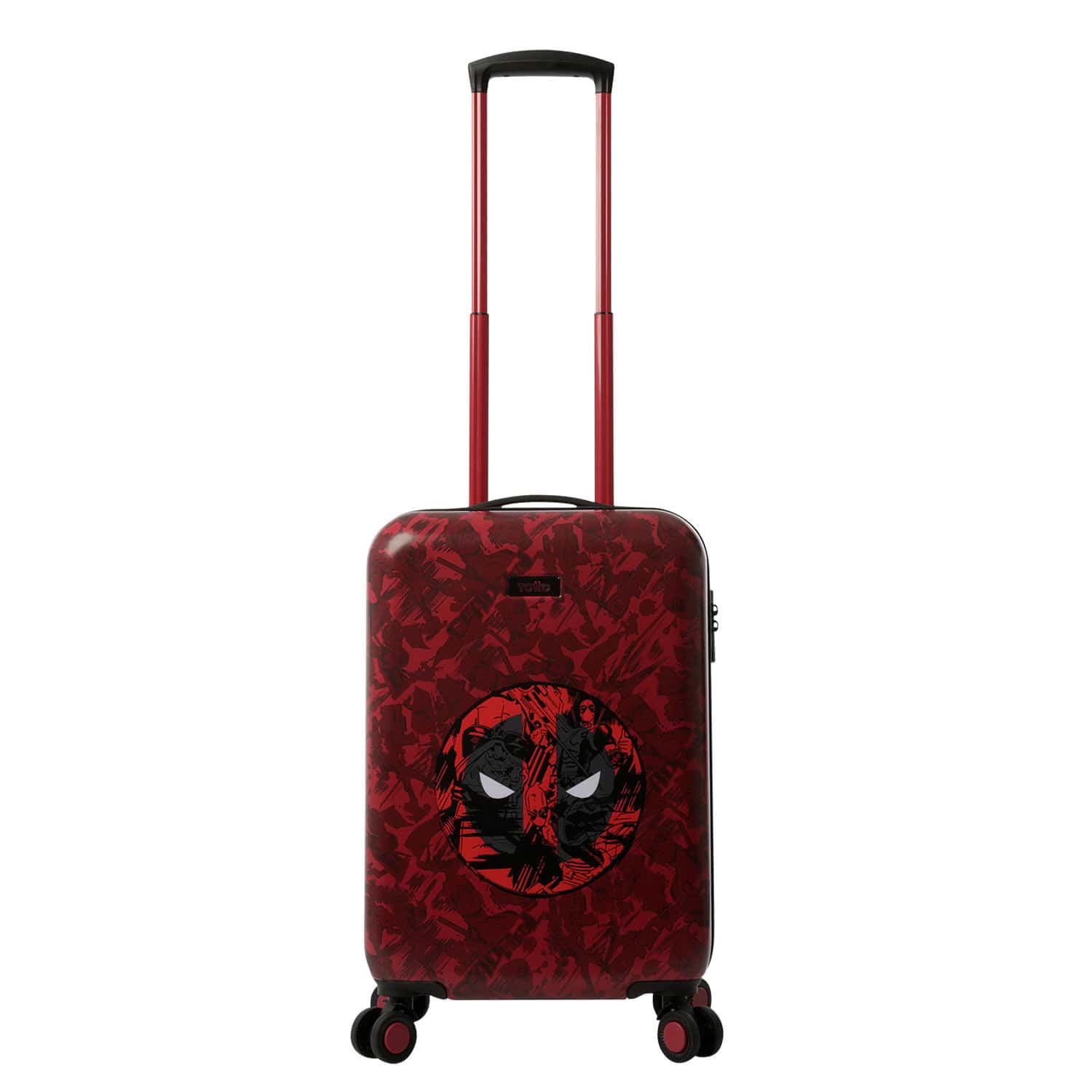 Maleta de Cabina 360 Dead pool 10 kilos Roja