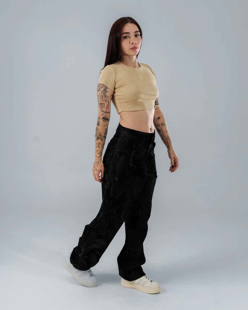 Crop Top Para Mujer Regular Sand - miniatura 5