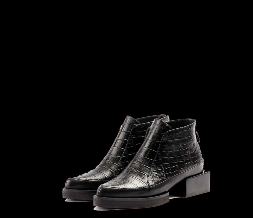 BEATRIZE BLACK CROCO