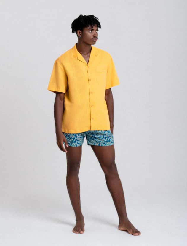 Portofino Curry Linen - Camisa - miniatura 3