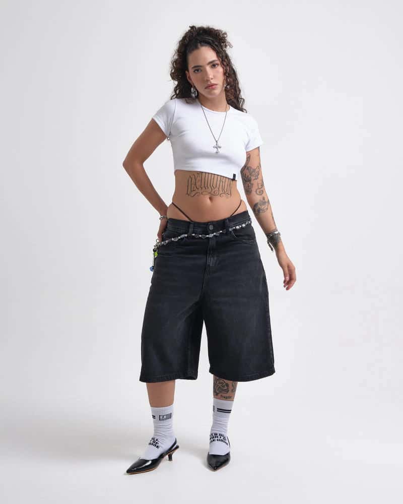 Crop Top Baby Tee - miniatura 4