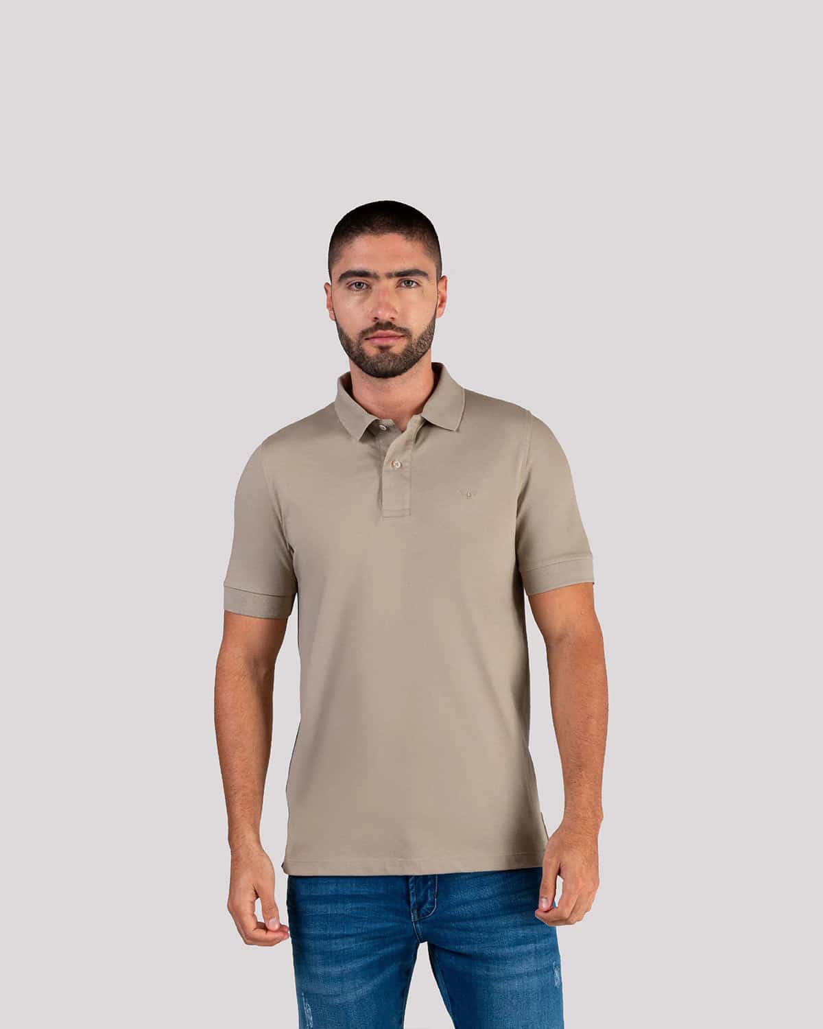 Polo verde para Hombre