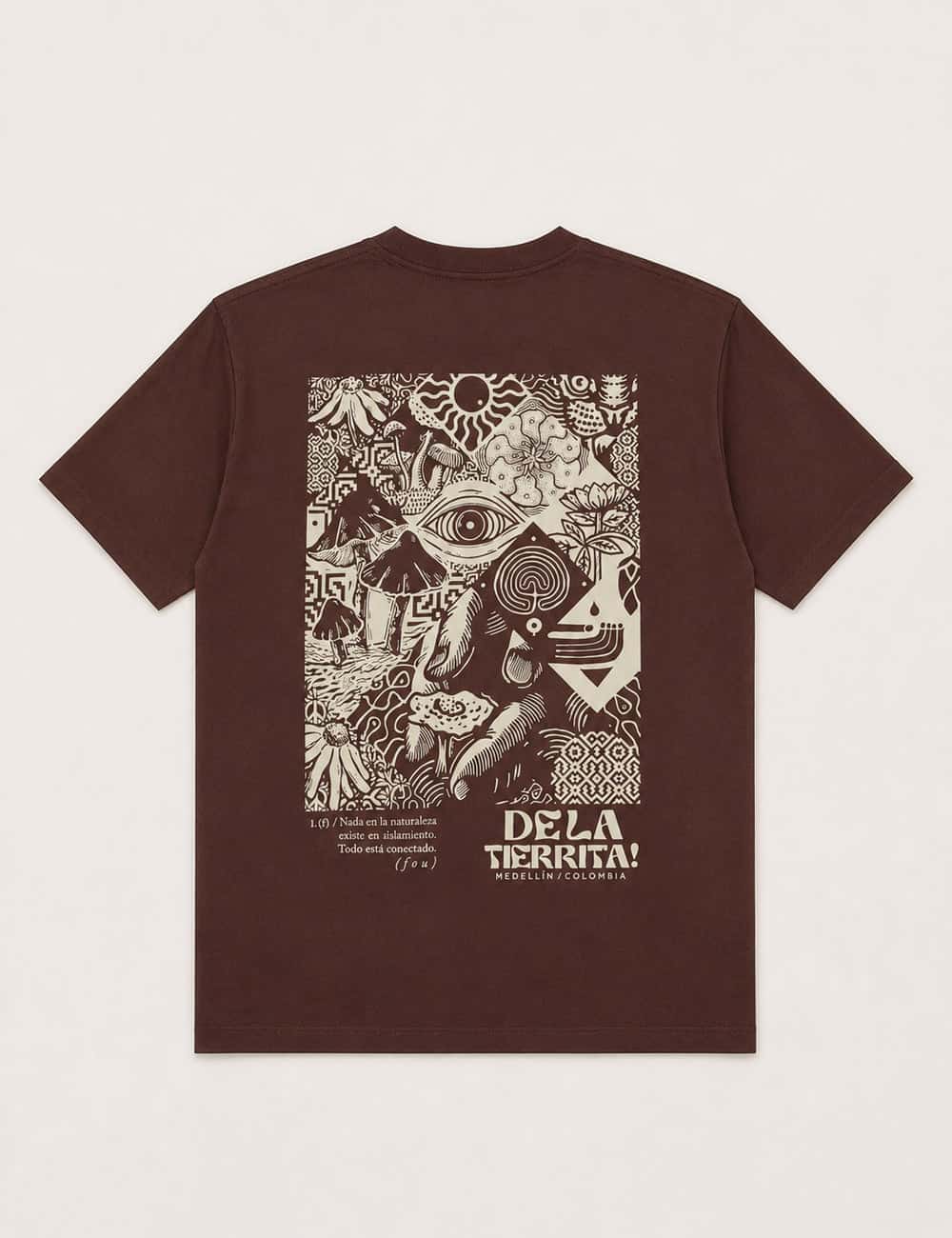 Camiseta Oversize  Siembra Chocolate Hombre - miniatura 2
