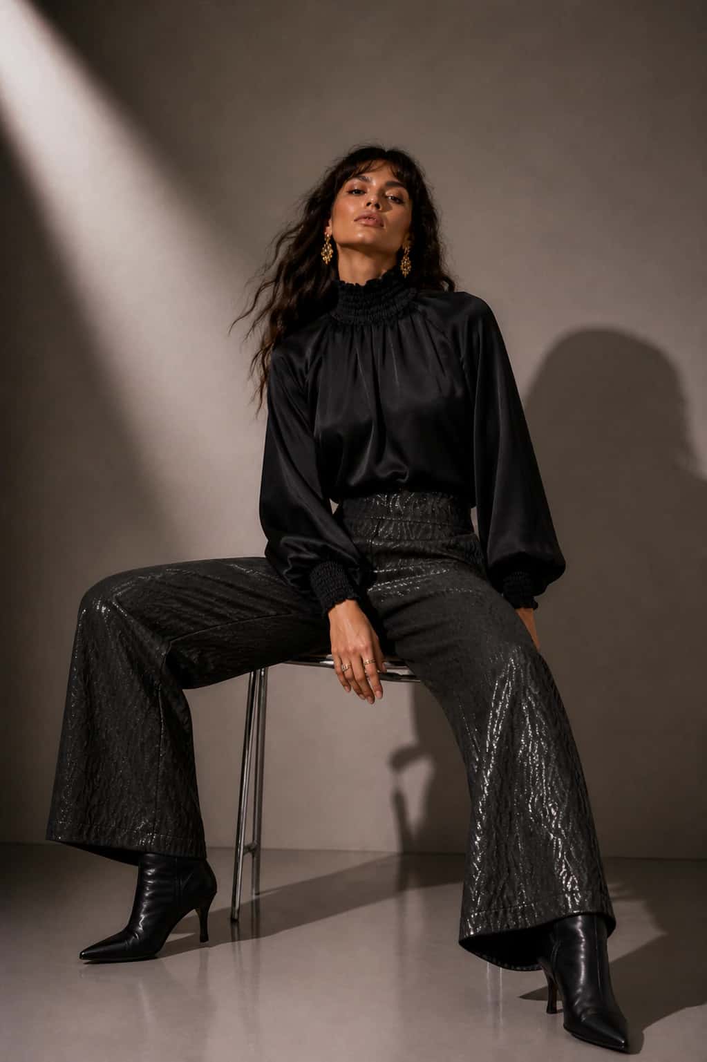 Blusa Brestel Negro - miniatura 2