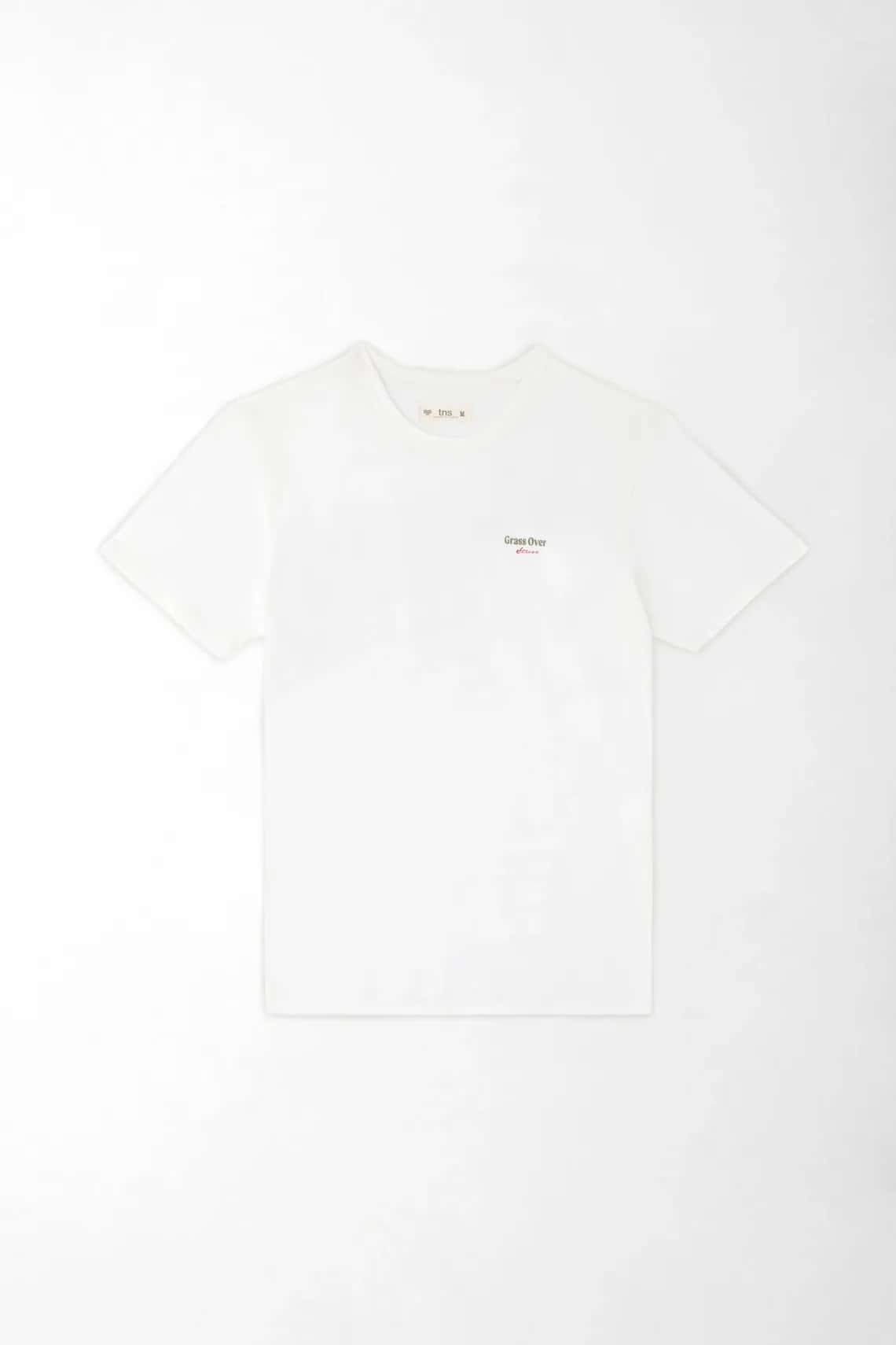 Camiseta crudo con graficos para hombre
