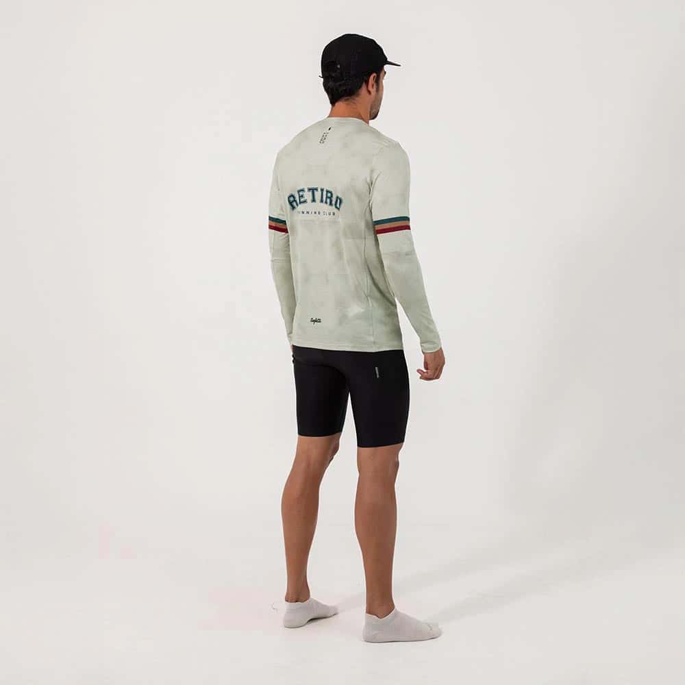 CAMISETA RUNNING MANGA LARGA RETIRO 2025 PARA HOMBRE - miniatura 2