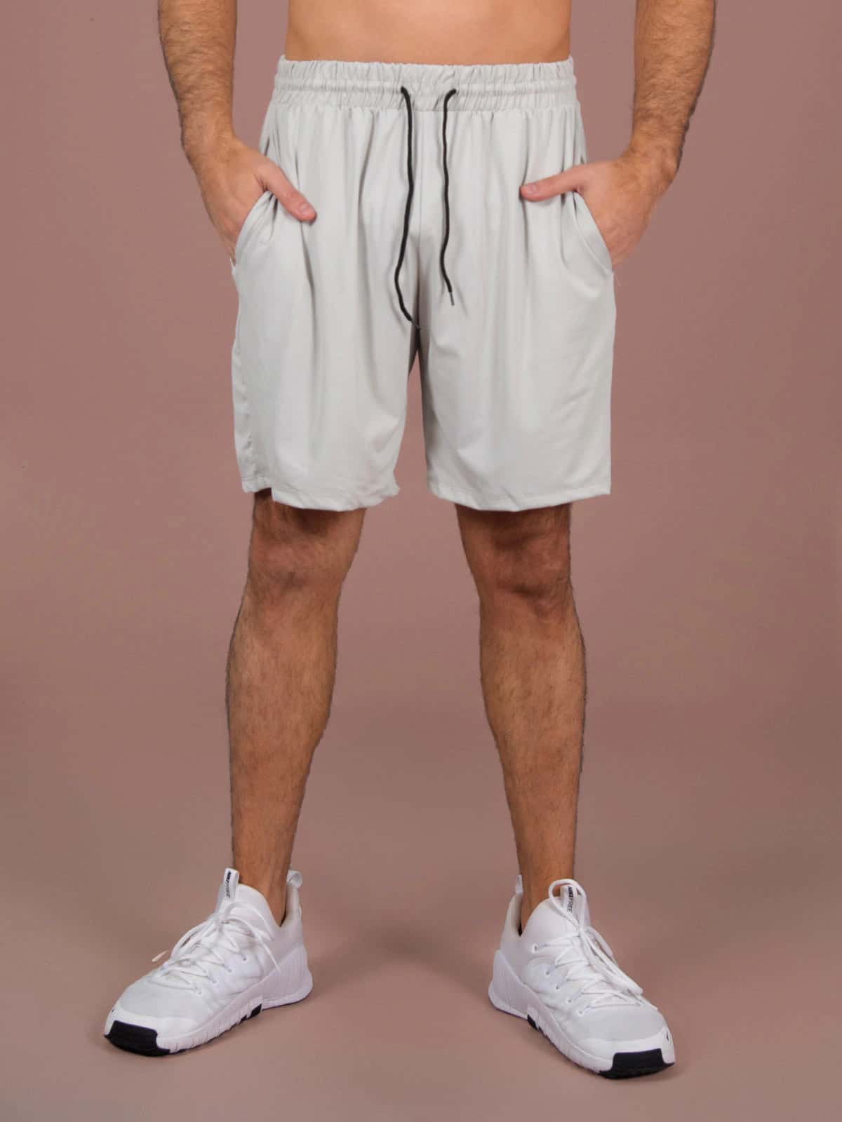 Pantaloneta basica ibiza hombre plata