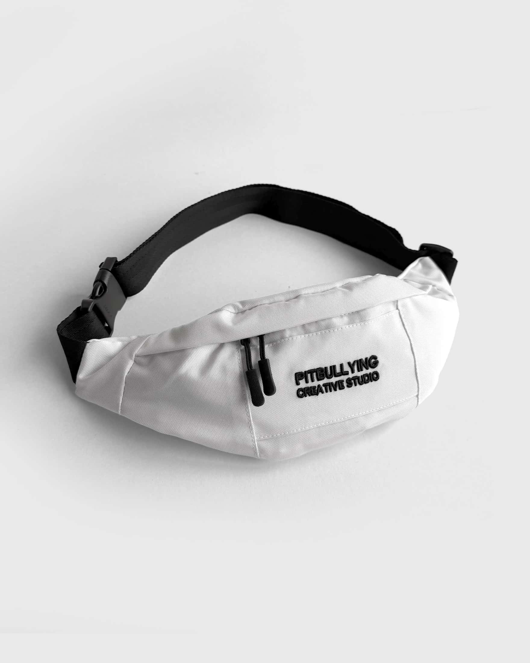 Riñonera Blanca Pitbullying Creative Studio