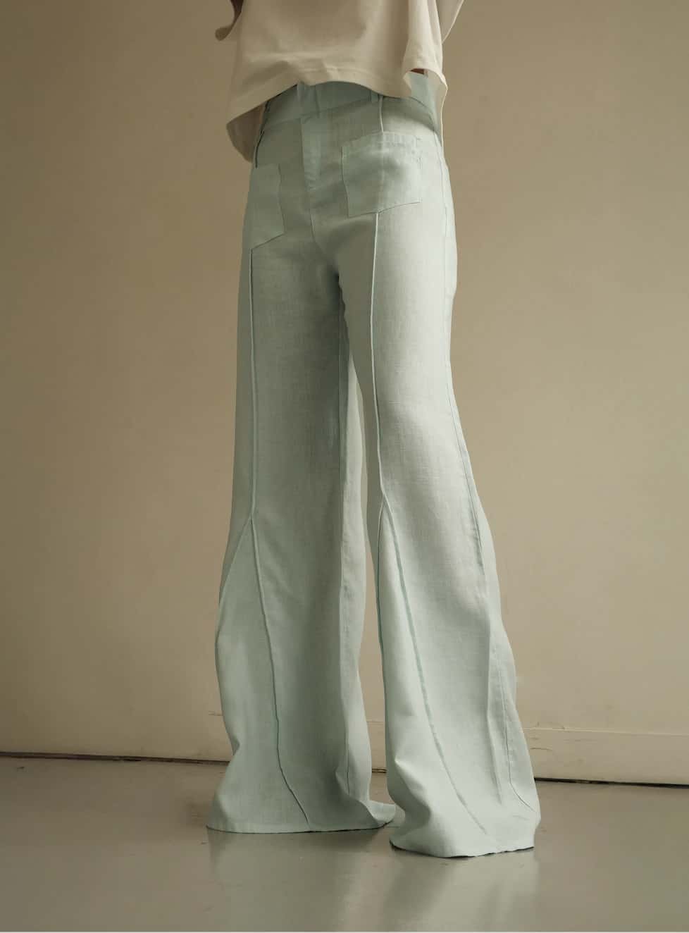Pantalón Aire de lino | Azul claro