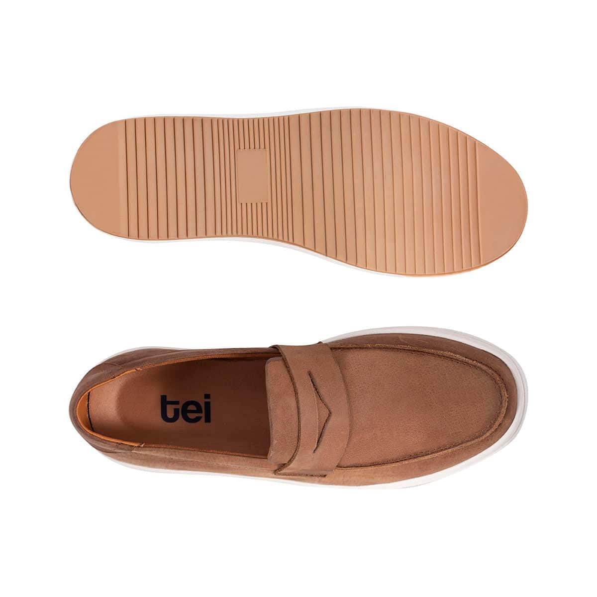 Loafer Penny Nobuck Cigarro - miniatura 4
