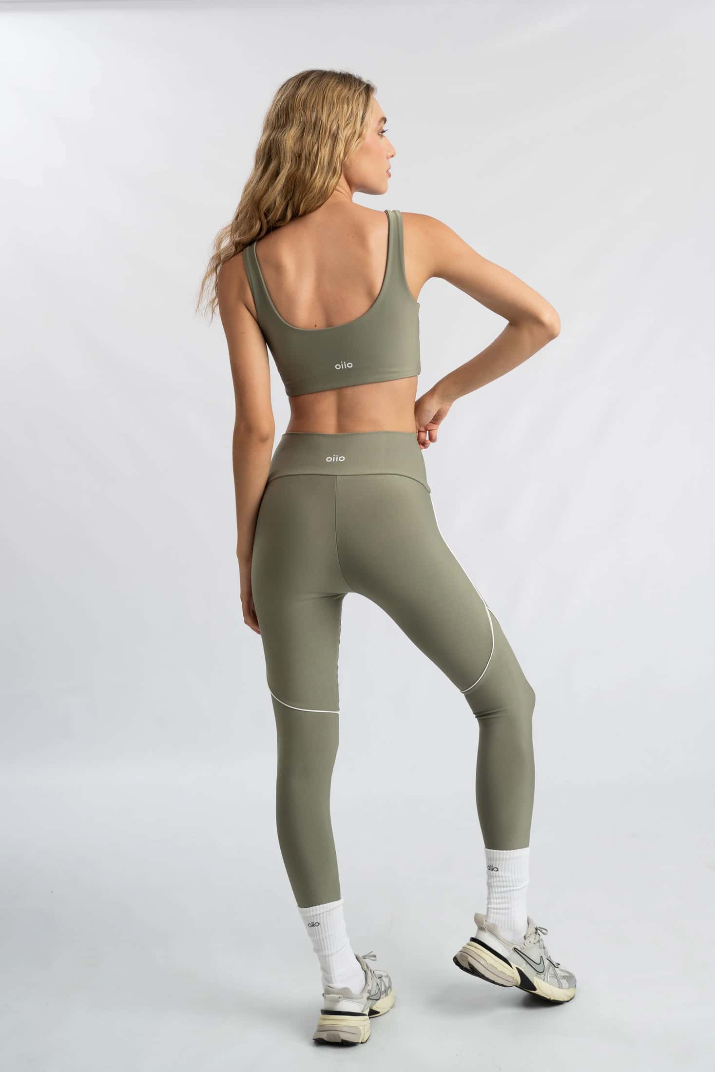 FLOW TOP IN SAGE - miniatura 3