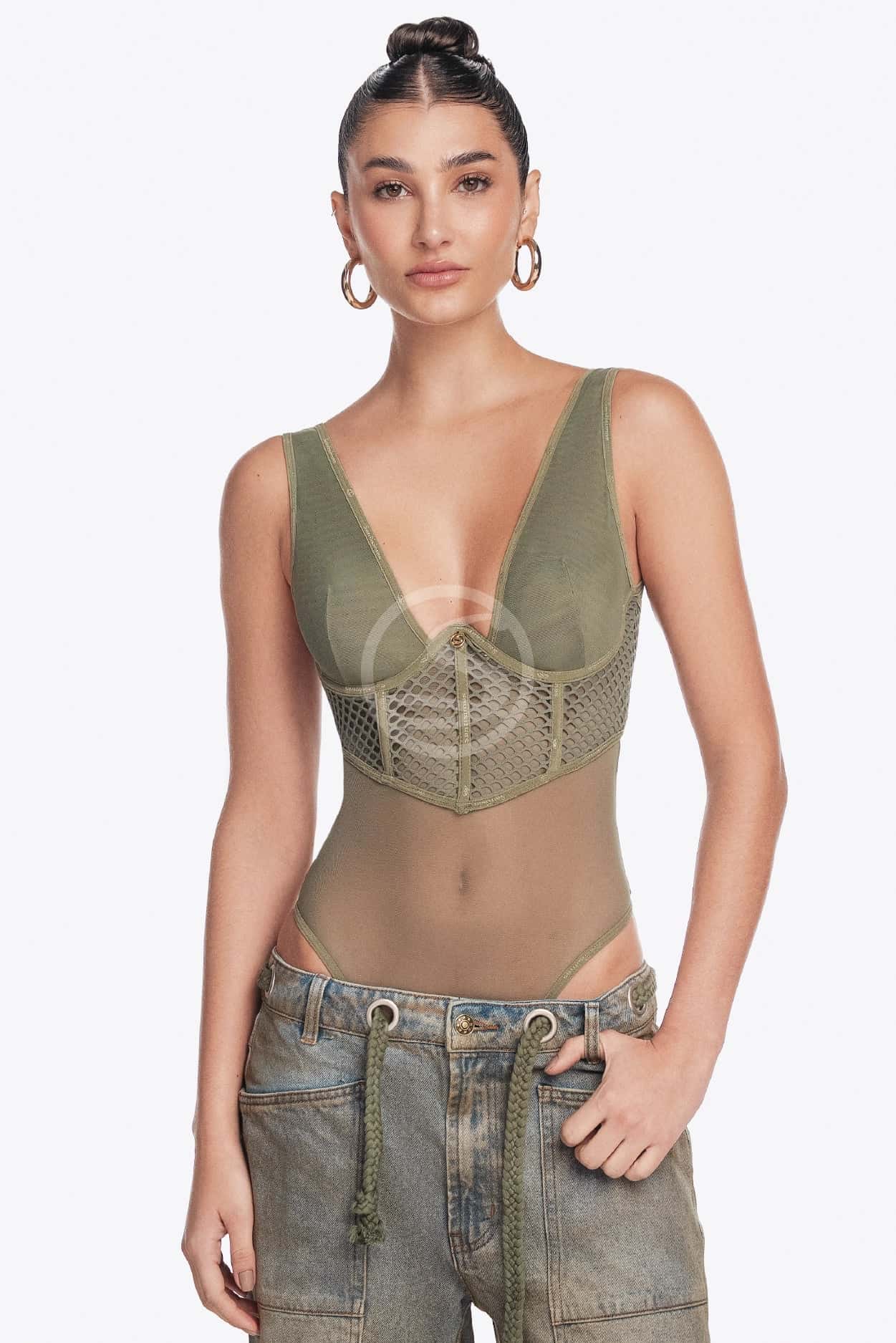 Body Acero Verde Santísimas Ref. S-704