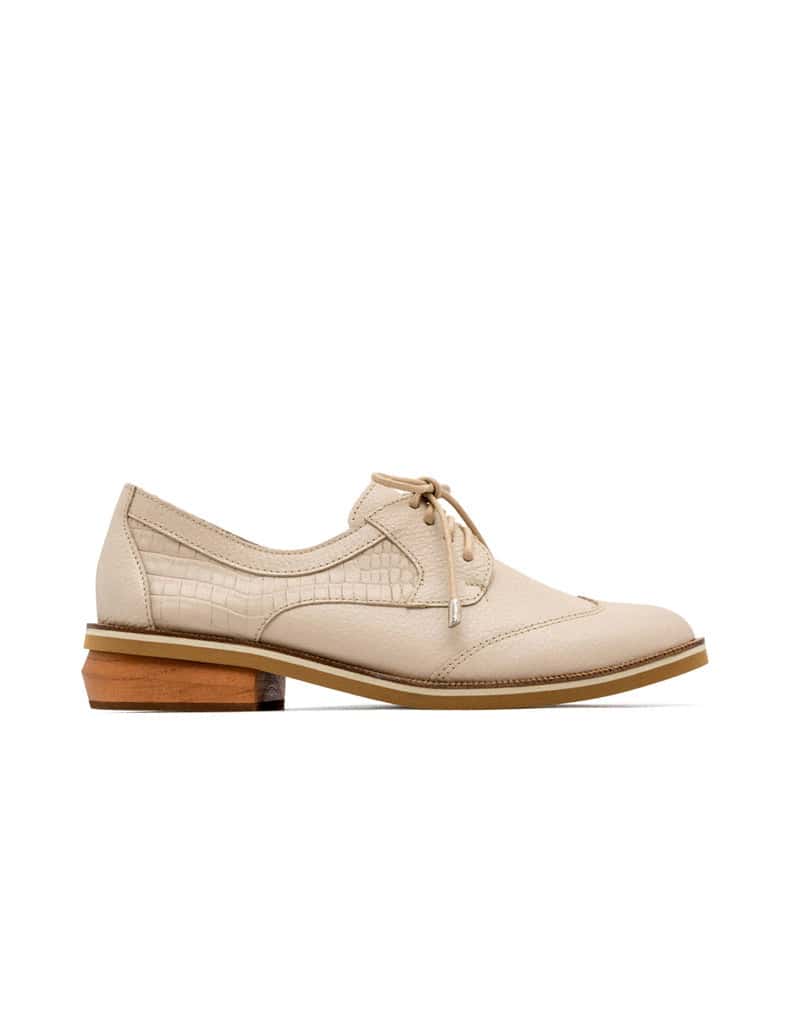 Zapato plano de cordón, tipo Oxford  REF ATI1663