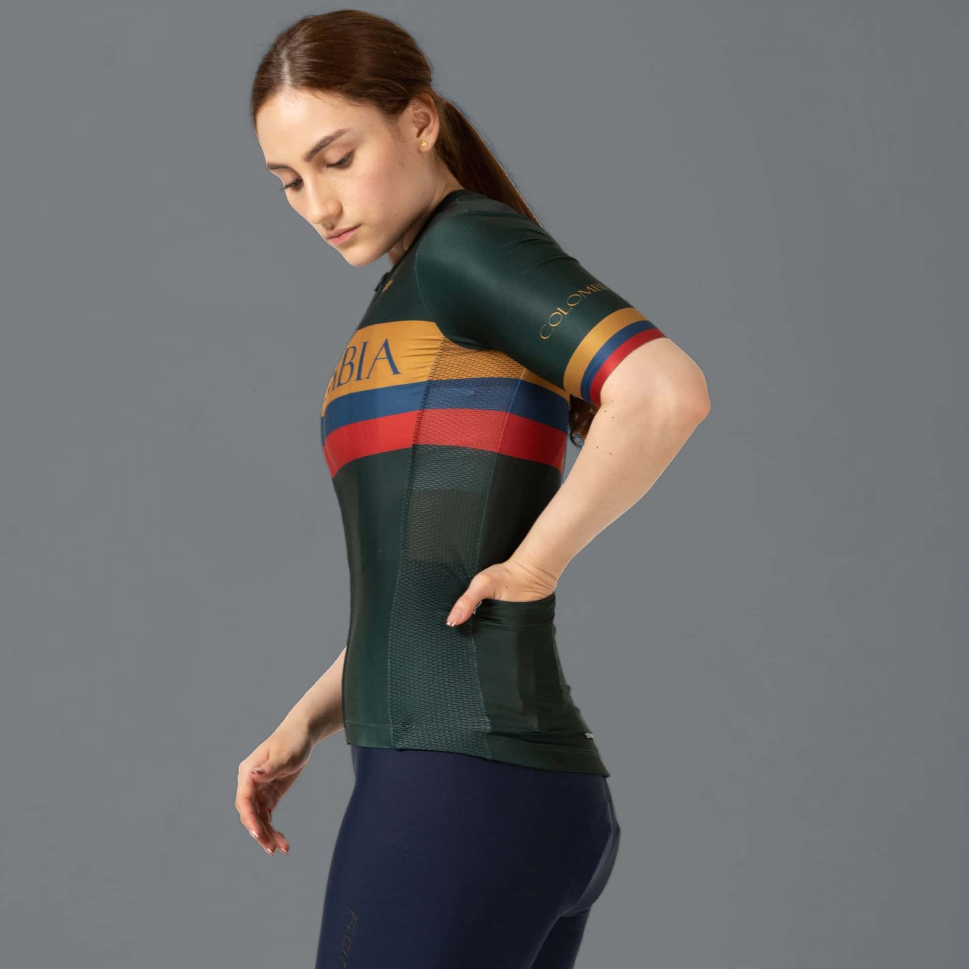 CYCLING JERSEY MC COLOMBIA CLASSICS GREEN