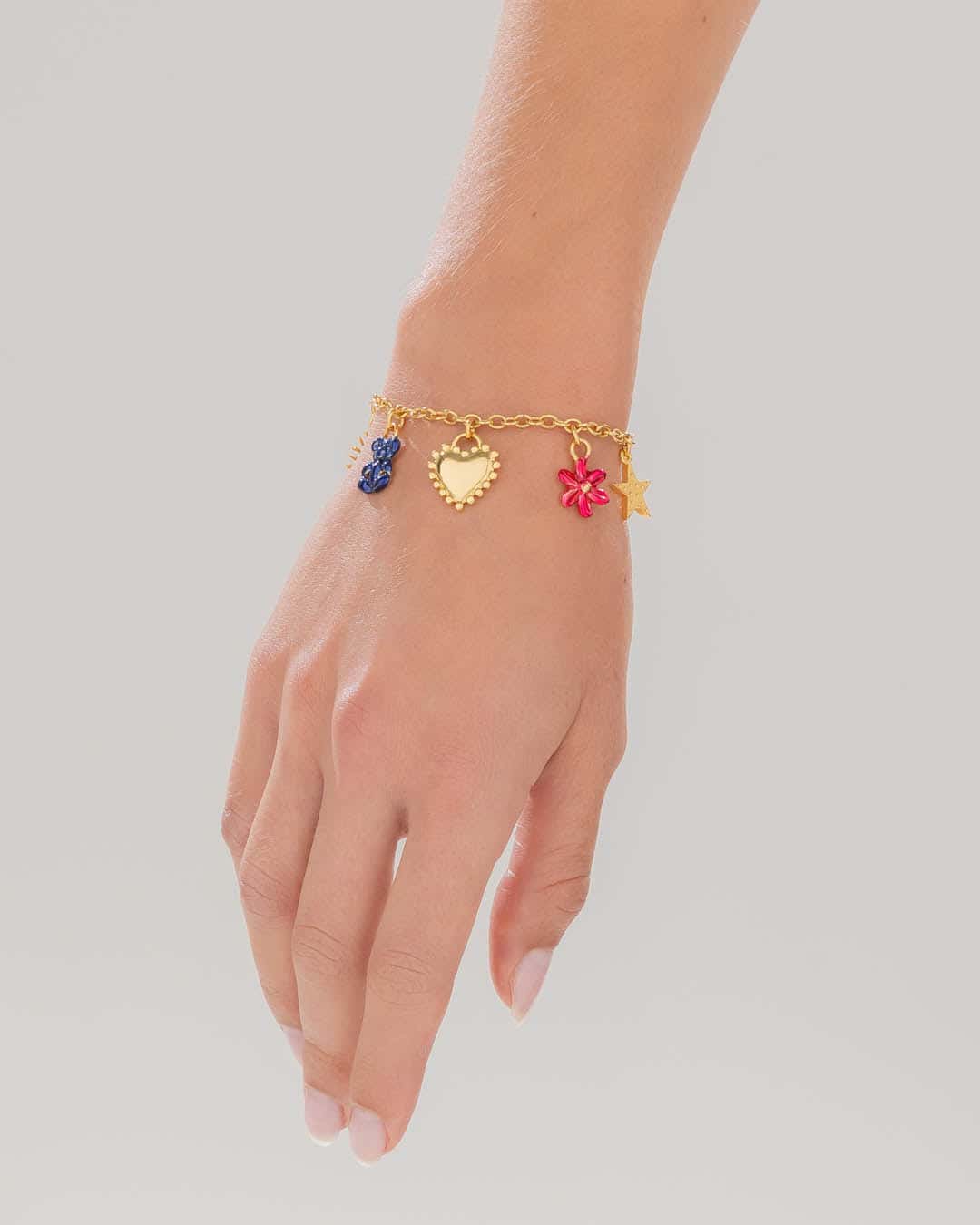 Pulsera Multicharms Felicidad