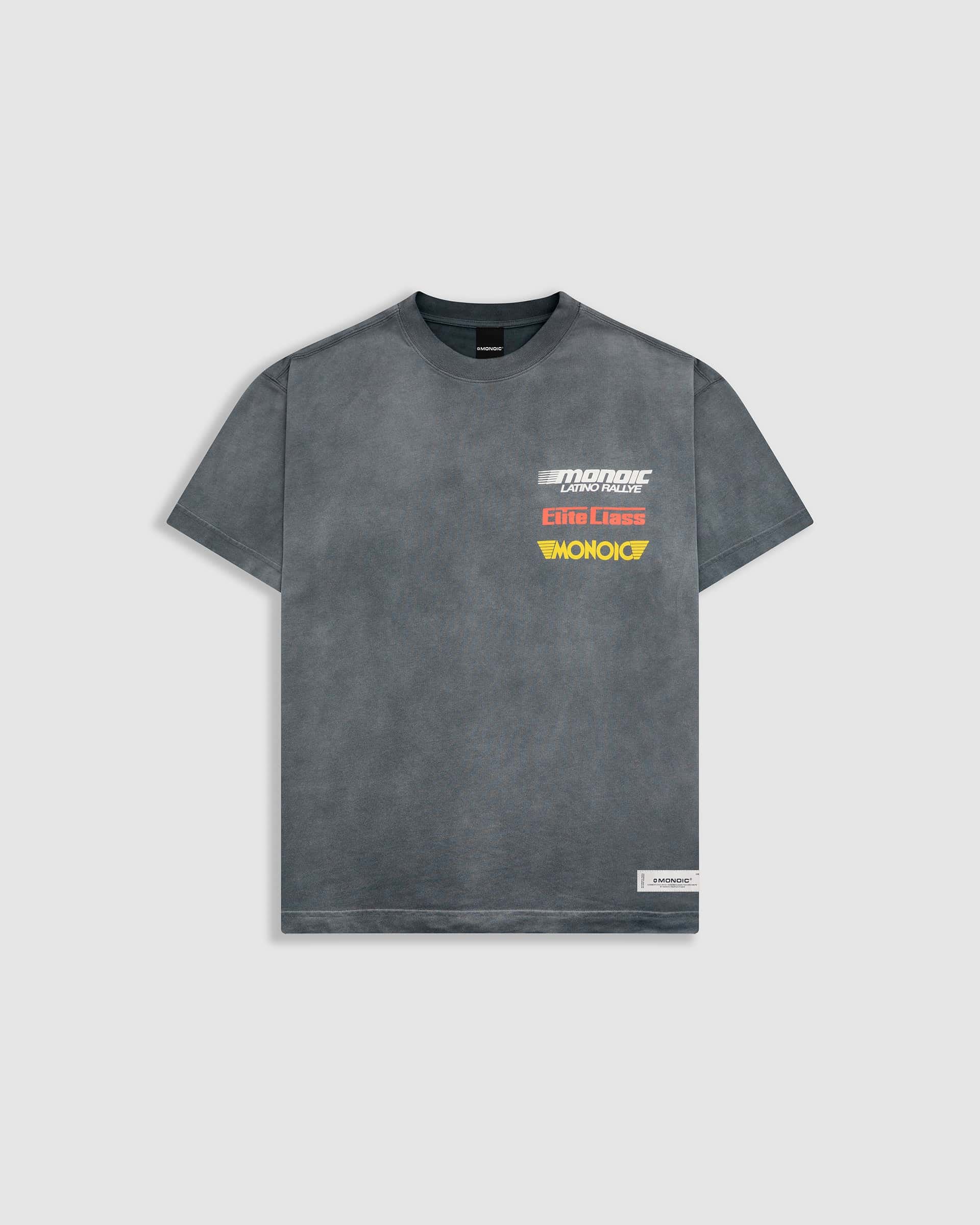 Camiseta Oversized Elite - Negro Desgastado - miniatura 1