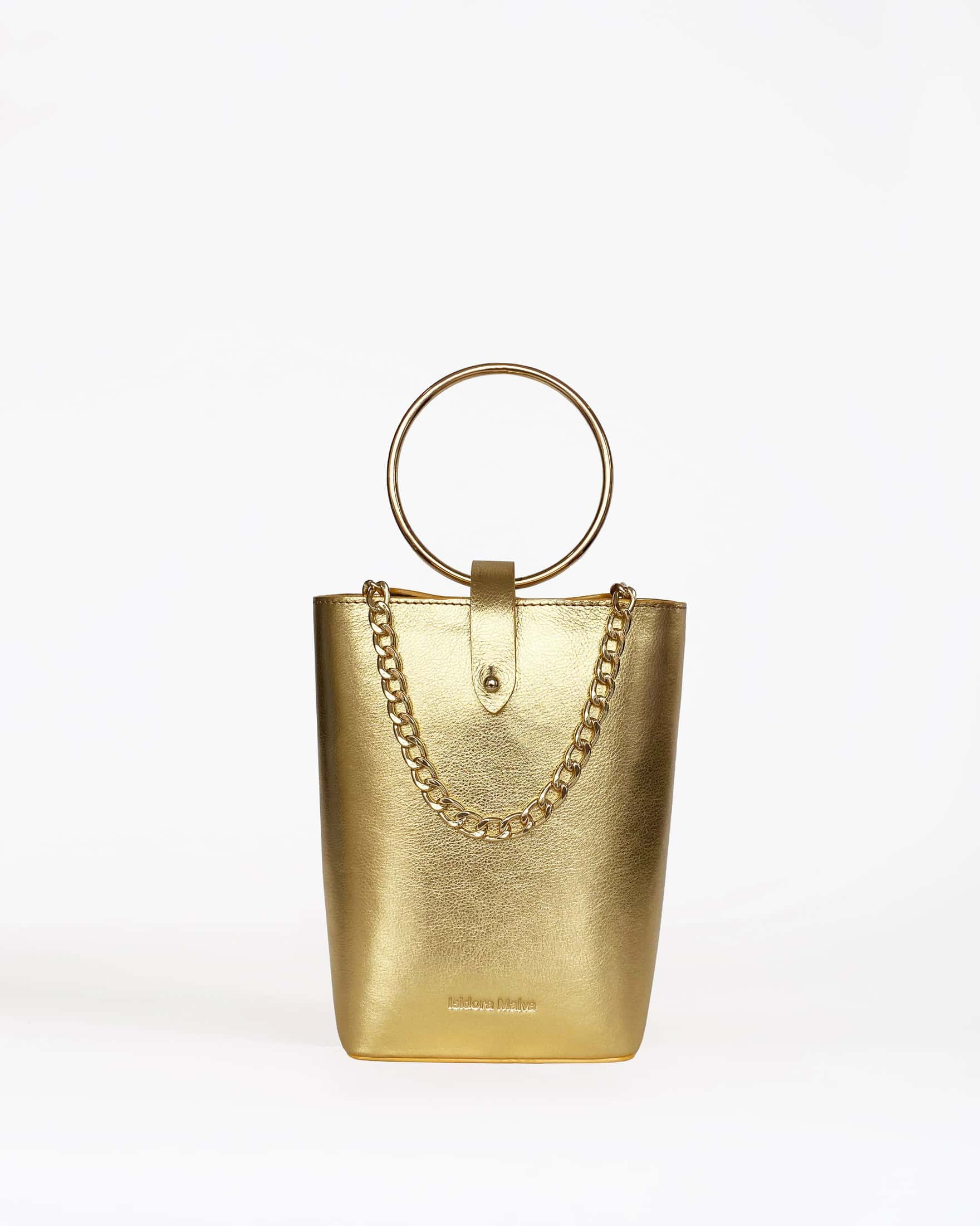 Cartera Muzo Dorada