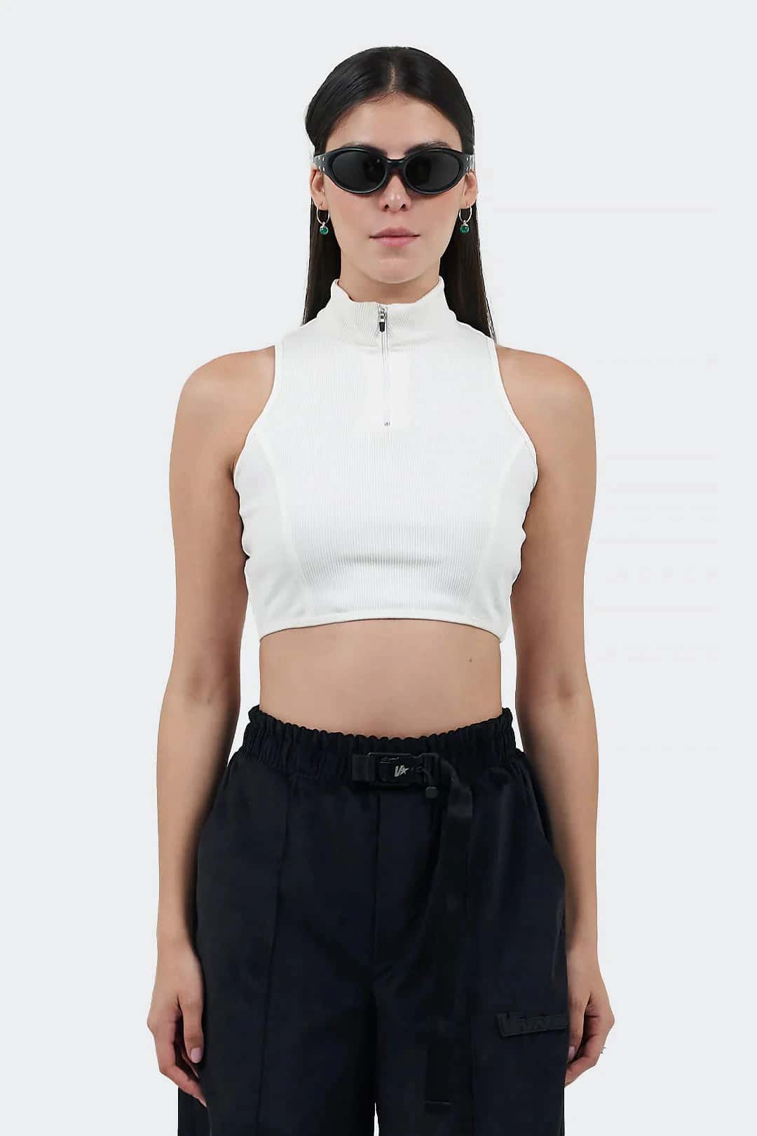 VENENO CROP ZIPPER - MUJER