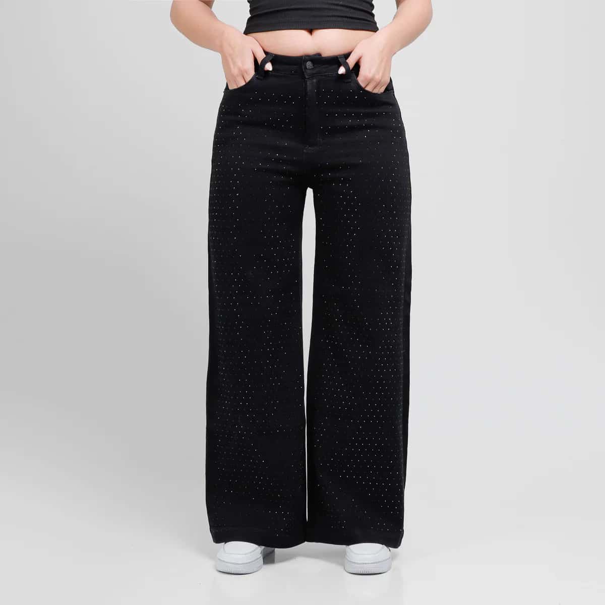 Jean Axspen Wide Leg  Ax-2889 rigido - miniatura 1