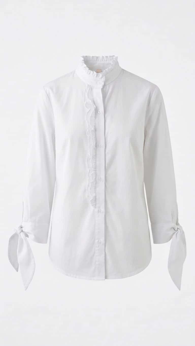 EVA RUFFLE BLOUSE