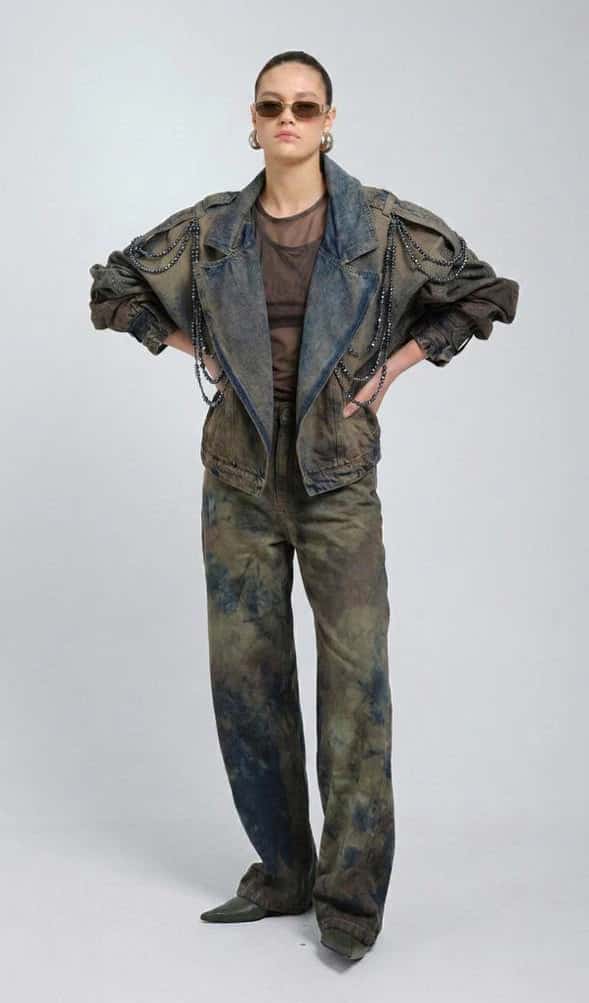 CHAQUETA OLIVO