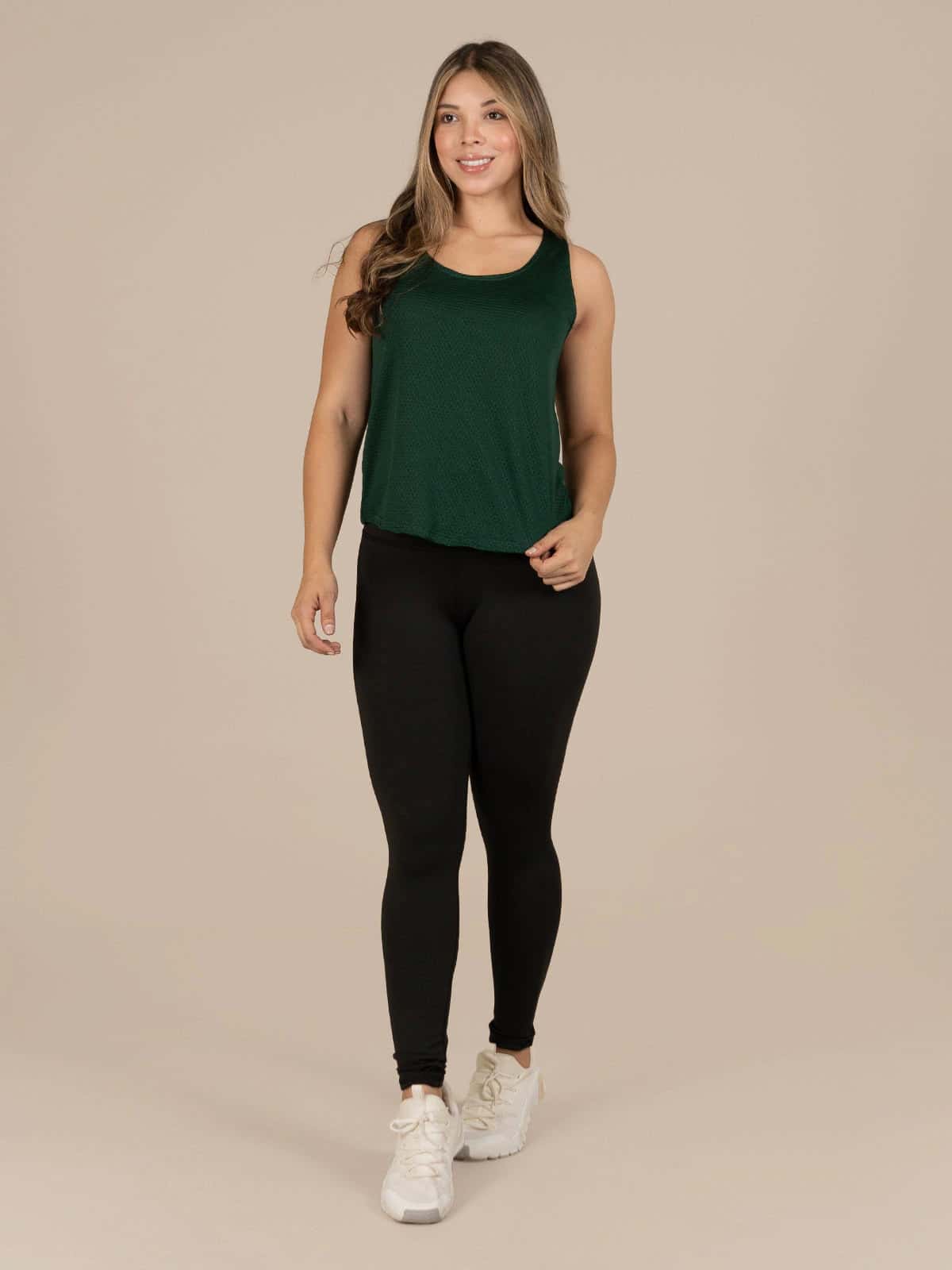 Olvap leggins set verde oscuro