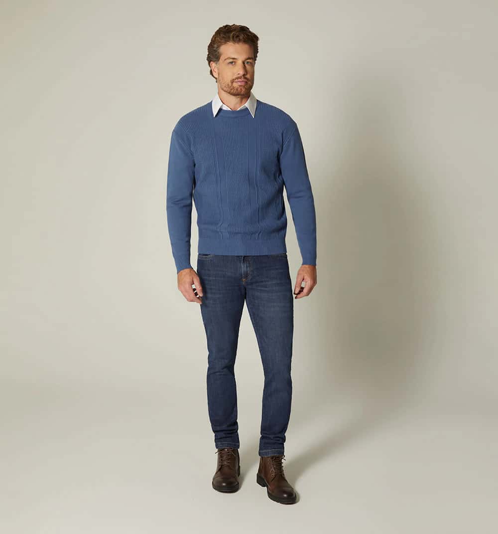 Buzo para hombre con canales