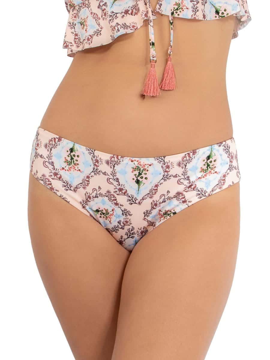 Panty de Baño Estampado Mandarina