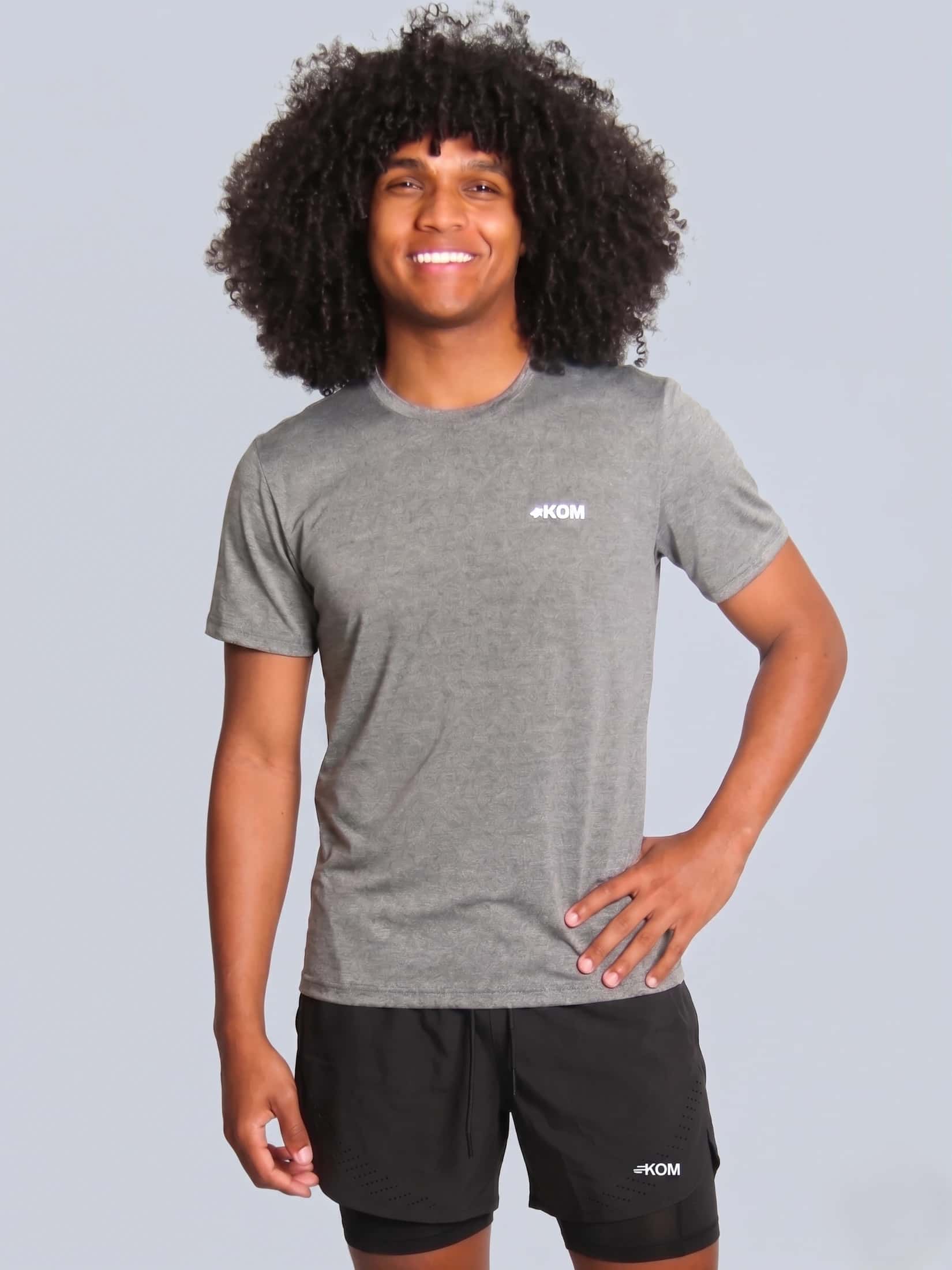 Pantaloneta Running Deportiva Hombre Tour con Bóxer Interno y Bolsillo