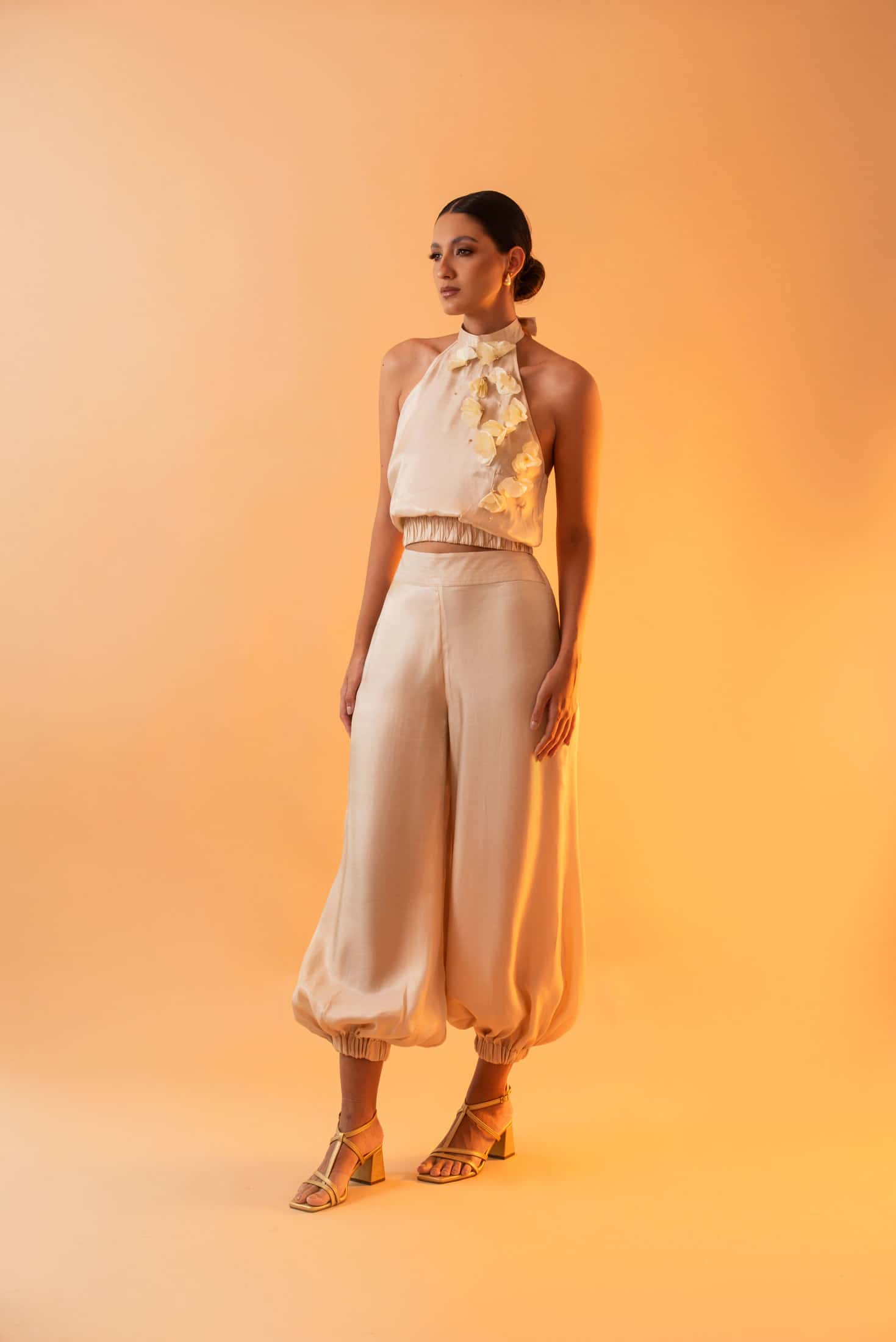 EVELIN CAMEL PANTALÓN - miniatura 1