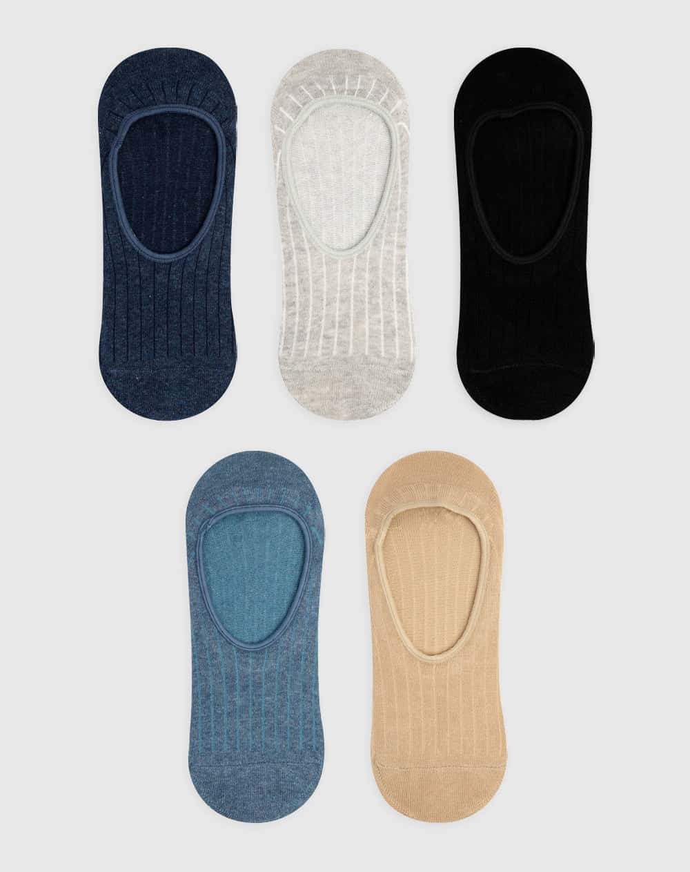 Media hombre baleta pack x5 surtido
