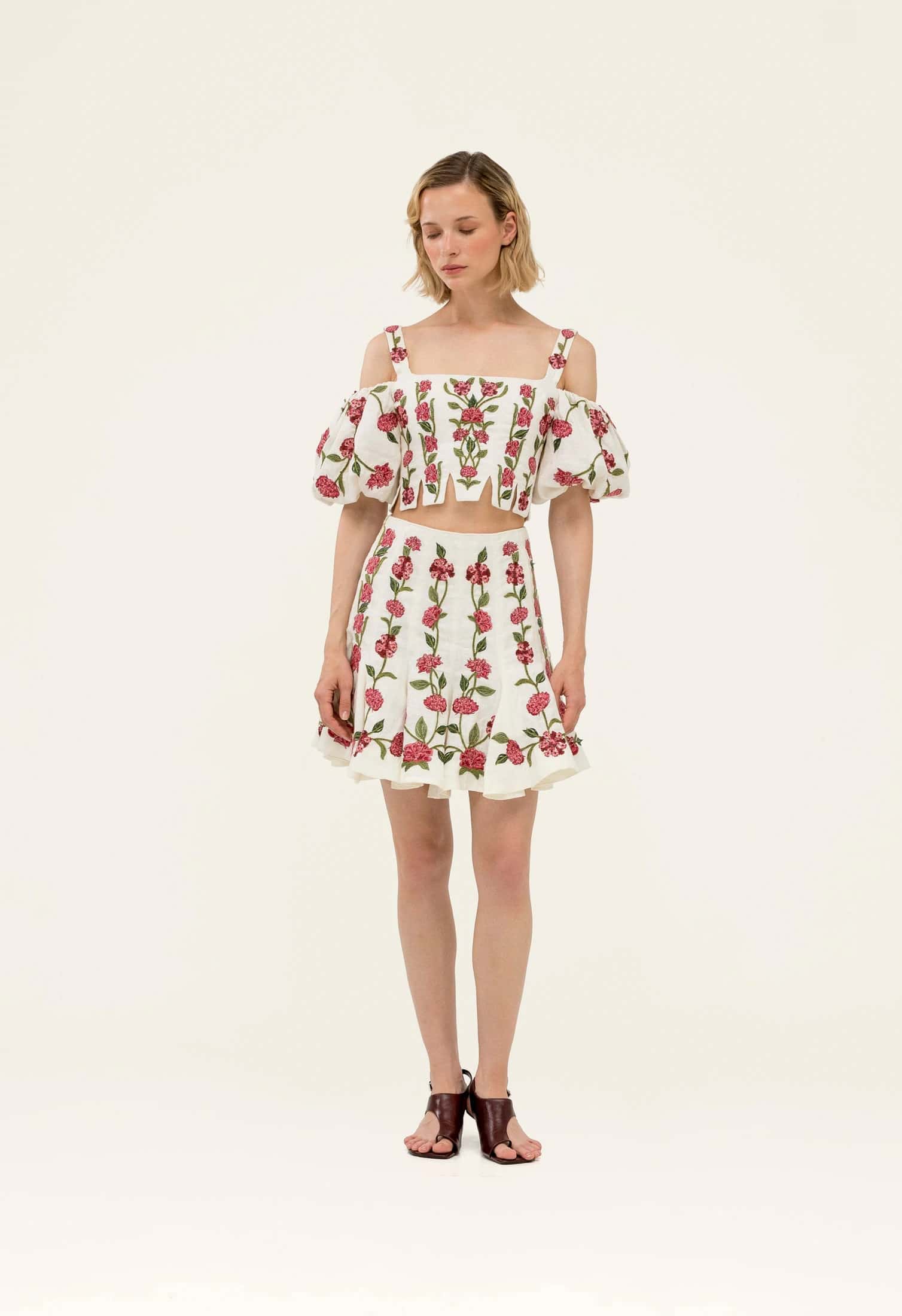 Epoca Quebrada Cropped Top