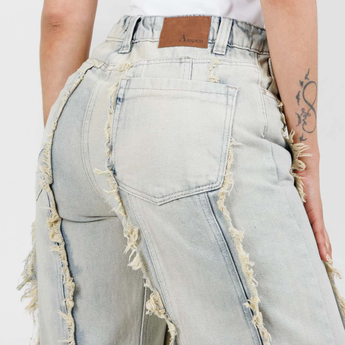 Jean Axspen Wide Leg  Ax-3041 HORMA REDUCIDA - miniatura 4