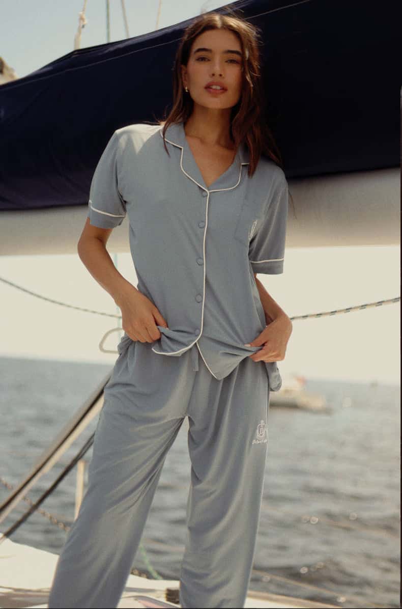 Set Pantalon New York Bleu Ardoise - miniatura 5