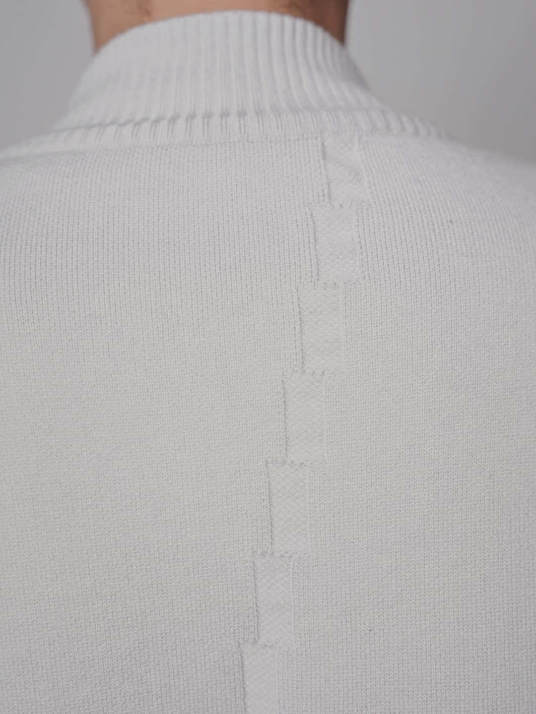 Knit Double Zipper - Gris - miniatura 9