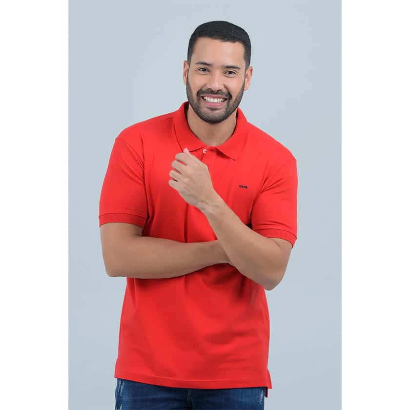 Polo Rojo Básico
