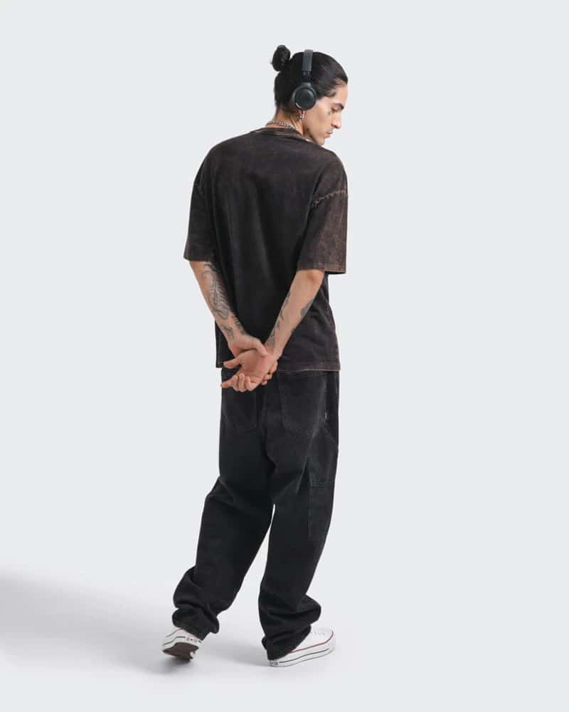 Camiseta Gris Oversize Hotline - miniatura 7