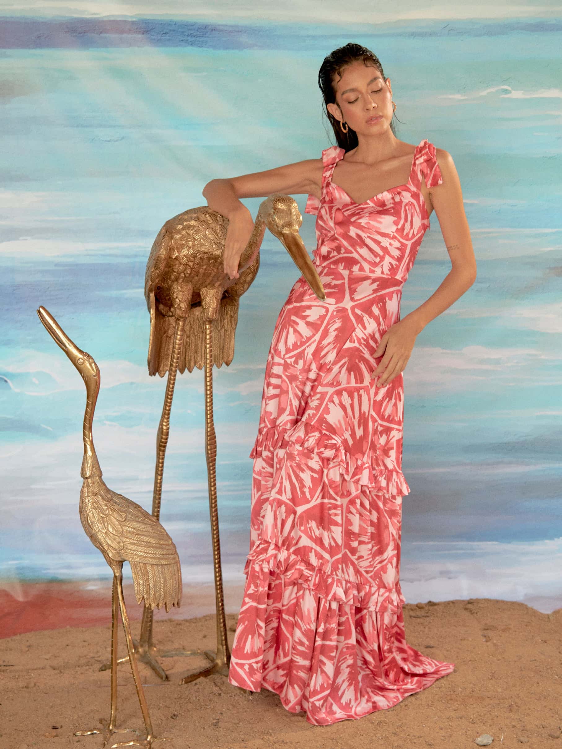 Vestido Teem Manchitas Fucsia - miniatura 2
