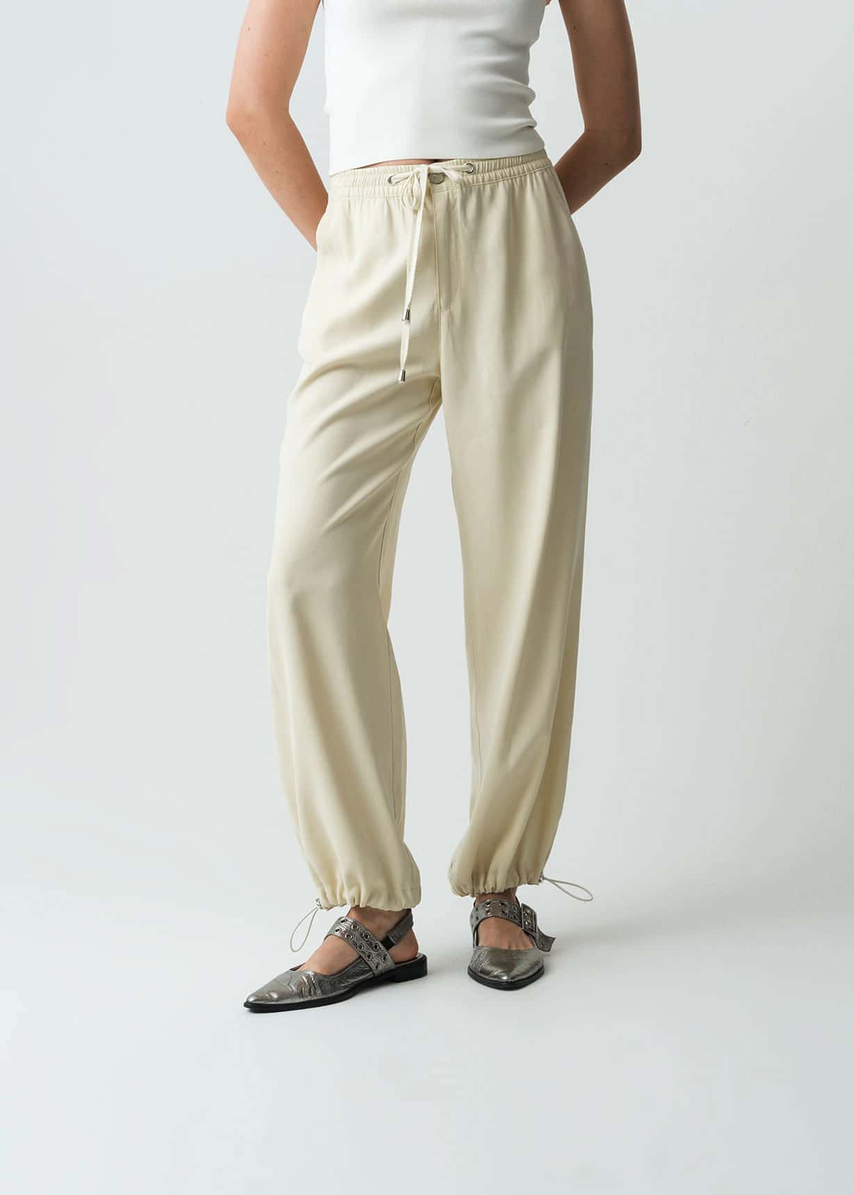 Pantalón Baggy tiro alto