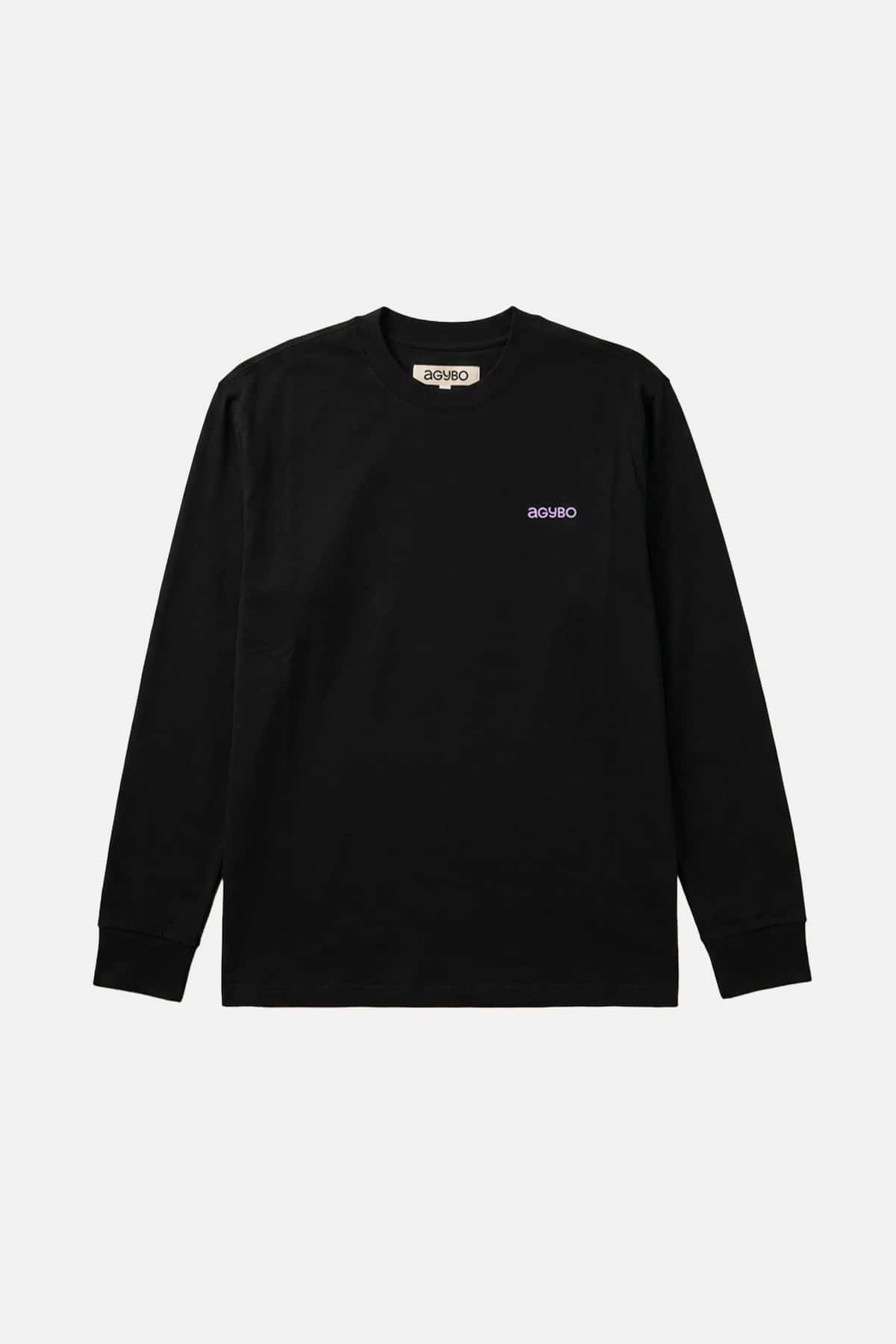CLASSIC LONGSLEEVE BLACK & LILAC