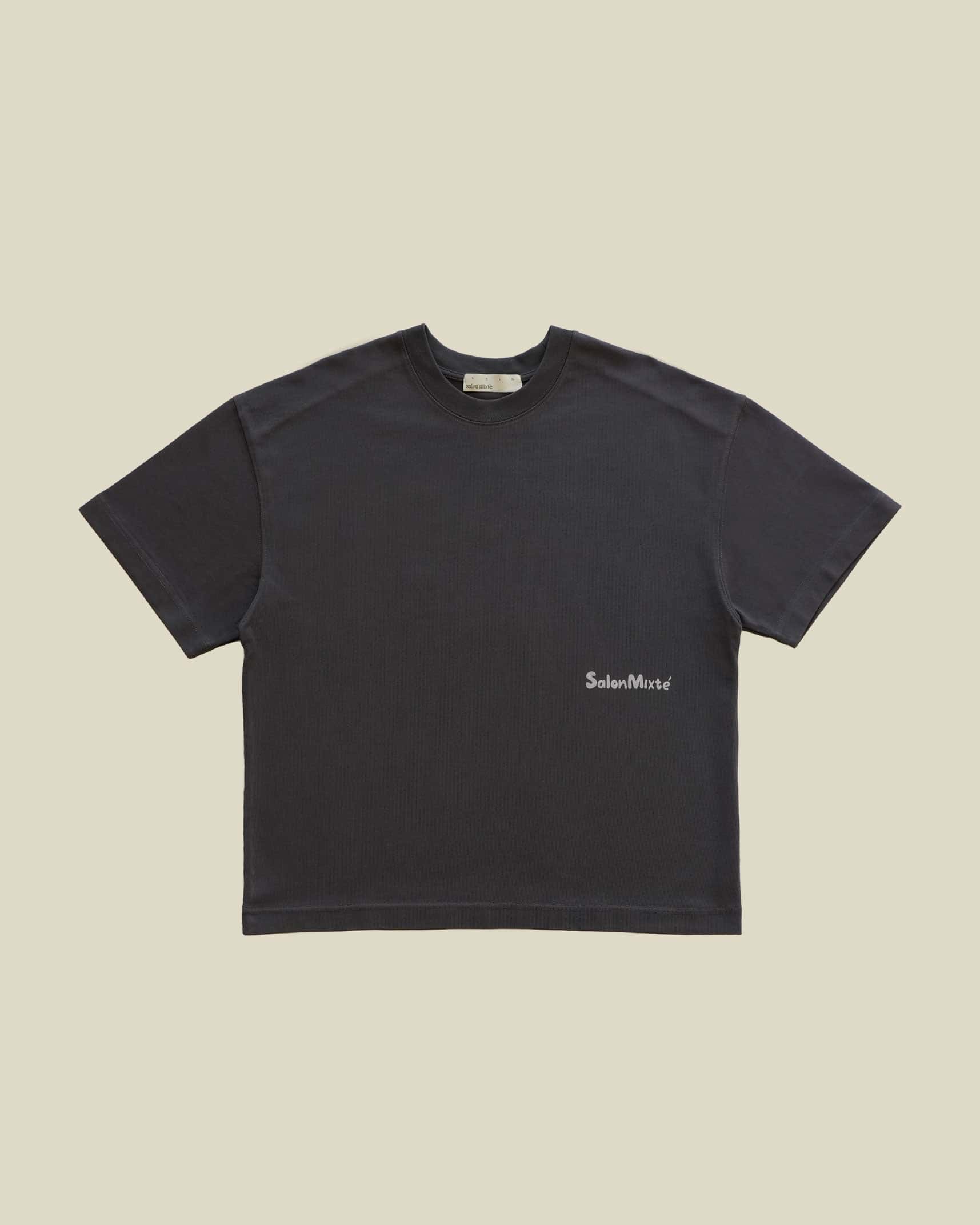 Camiseta La Puerta gris oscura
