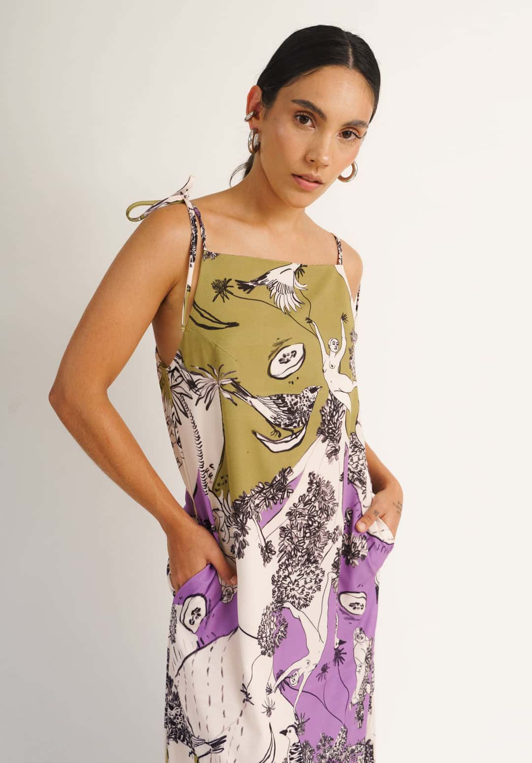 Vestido Tangara Lila - miniatura 6